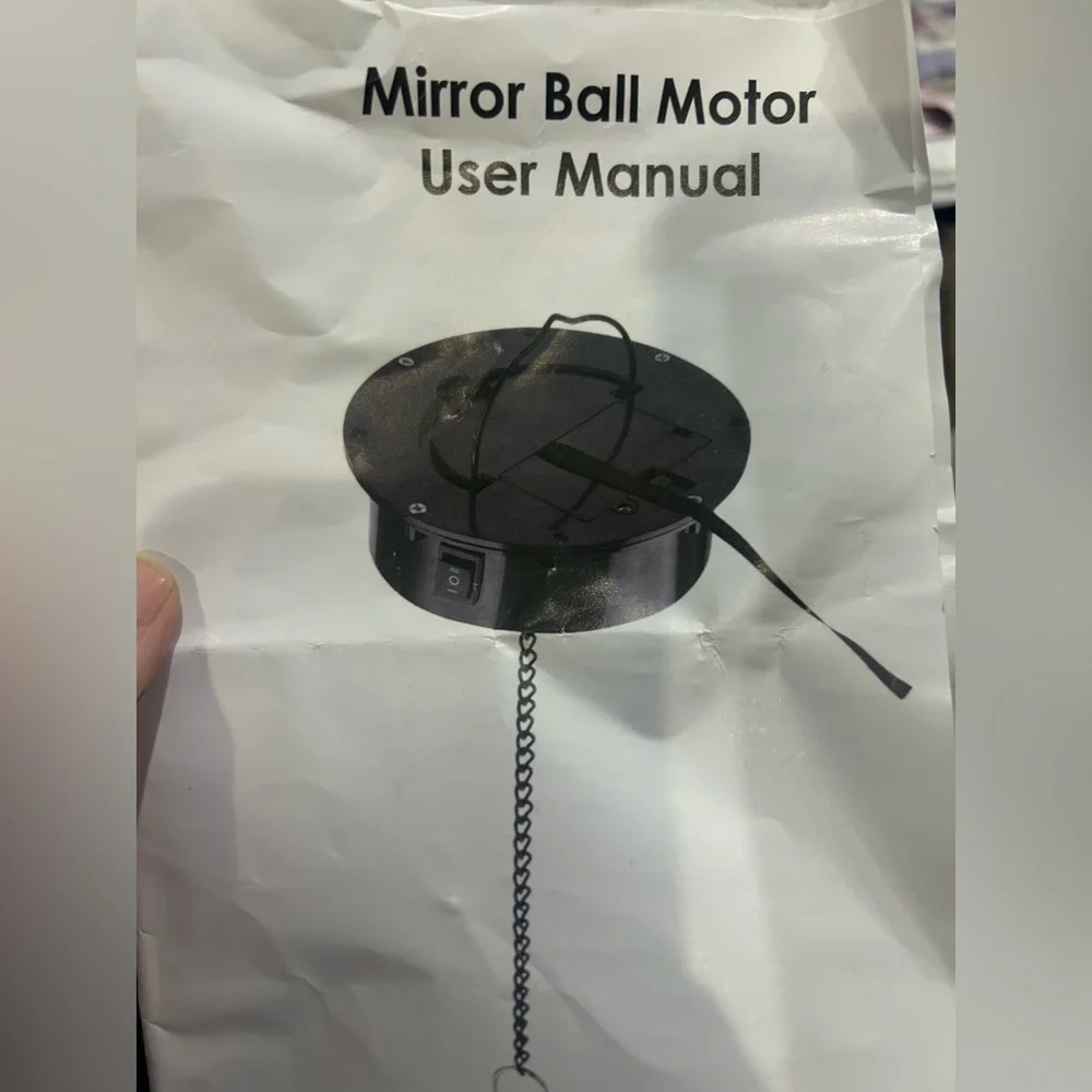 Disco Ball Party Light motor